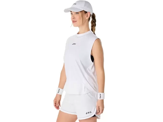 A.P.C. x ÄRMELLOSES OBERTEIL MIT RUNDHALSAUSSCHNITT A.P.C. x ÄRMELLOSES OBERTEIL MIT RUNDHALSAUSSCHNITT