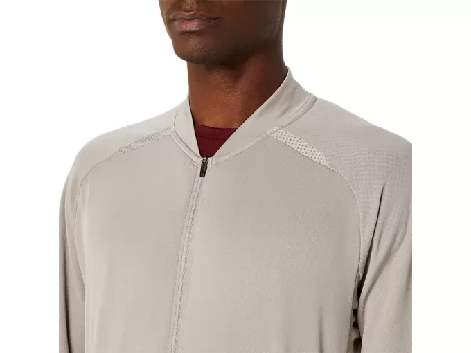 ACTIBREEZE JACQUARD GRID DURCHGEHENDER REISSVERSCHLUSSJACKE ACTIBREEZE JACQUARD GRID DURCHGEHENDER REISSVERSCHLUSSJACKE