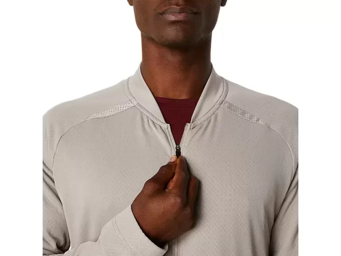 ACTIBREEZE JACQUARD GRID DURCHGEHENDER REISSVERSCHLUSSJACKE ACTIBREEZE JACQUARD GRID DURCHGEHENDER REISSVERSCHLUSSJACKE