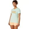 ASICS BALANCED KURZARM-T-SHIRT FÜR DAMEN ASICS BALANCED KURZARM-T-SHIRT FÜR DAMEN