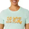 ASICS BALANCED KURZARM-T-SHIRT FÜR DAMEN ASICS BALANCED KURZARM-T-SHIRT FÜR DAMEN