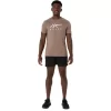ASICS GESTREIFTES KURZARM-T-SHIRT ASICS GESTREIFTES KURZARM-T-SHIRT