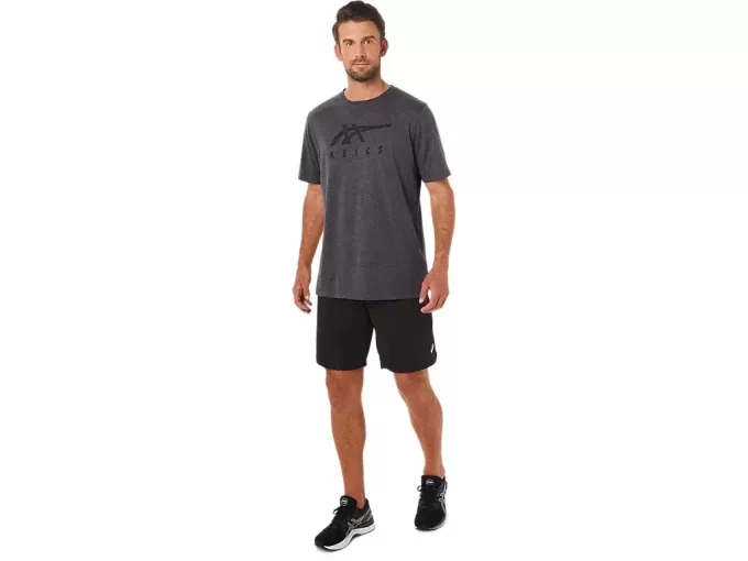 ASICS GESTREIFTES KURZARM-T-SHIRT ASICS GESTREIFTES KURZARM-T-SHIRT