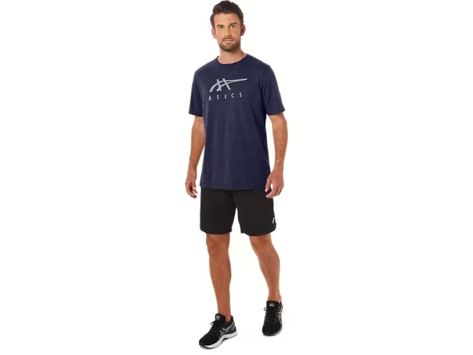 ASICS GESTREIFTES KURZARM-T-SHIRT ASICS GESTREIFTES KURZARM-T-SHIRT