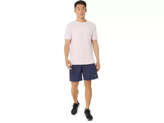 ASICS GESTREIFTES KURZARM-T-SHIRT ASICS GESTREIFTES KURZARM-T-SHIRT
