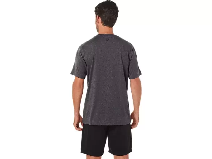 ASICS GESTREIFTES KURZARM-T-SHIRT ASICS GESTREIFTES KURZARM-T-SHIRT