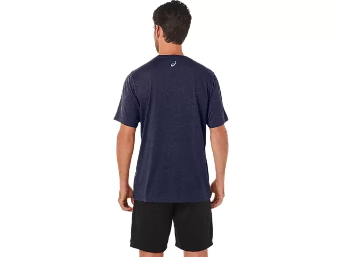 ASICS GESTREIFTES KURZARM-T-SHIRT ASICS GESTREIFTES KURZARM-T-SHIRT