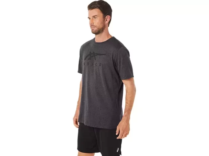 ASICS GESTREIFTES KURZARM-T-SHIRT ASICS GESTREIFTES KURZARM-T-SHIRT