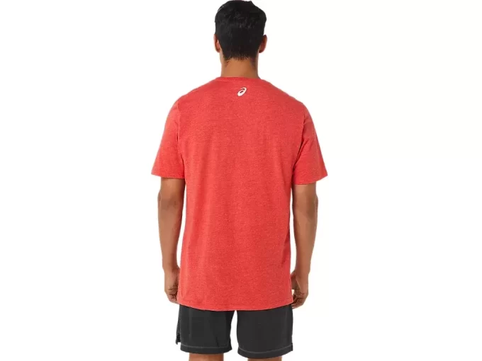 ASICS GESTREIFTES KURZARM-T-SHIRT ASICS GESTREIFTES KURZARM-T-SHIRT