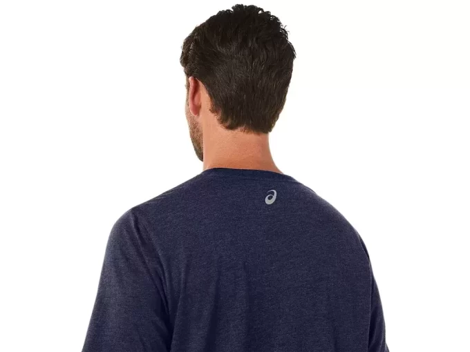 ASICS GESTREIFTES KURZARM-T-SHIRT ASICS GESTREIFTES KURZARM-T-SHIRT