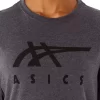 ASICS GESTREIFTES KURZARM-T-SHIRT ASICS GESTREIFTES KURZARM-T-SHIRT