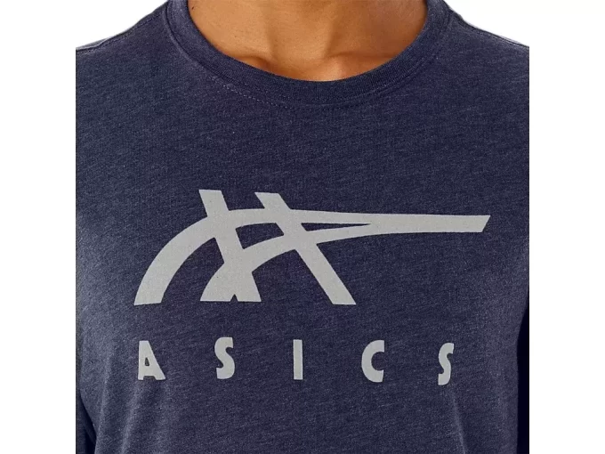 ASICS GESTREIFTES KURZARM-T-SHIRT ASICS GESTREIFTES KURZARM-T-SHIRT