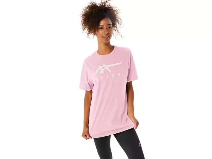 ASICS GESTREIFTES KURZARM-T-SHIRT ASICS GESTREIFTES KURZARM-T-SHIRT