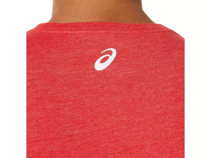 ASICS GESTREIFTES KURZARM-T-SHIRT ASICS GESTREIFTES KURZARM-T-SHIRT