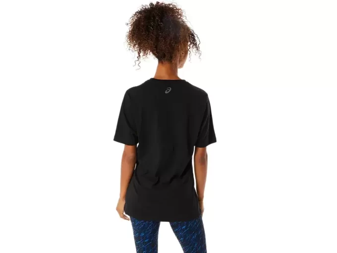 ASICS GESTREIFTES KURZARM-T-SHIRT ASICS GESTREIFTES KURZARM-T-SHIRT
