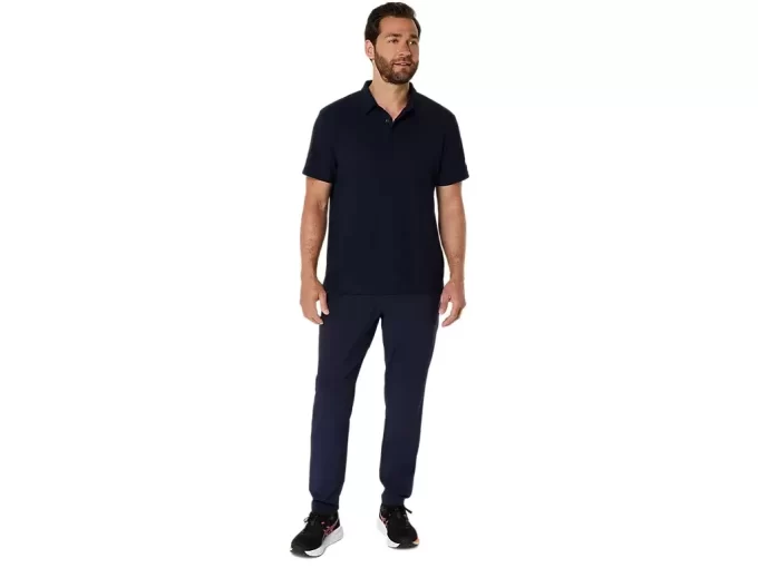 ASICS GEWEBTE HOSE MIT SPIRALE-STICKEREI ASICS GEWEBTE HOSE MIT SPIRALE-STICKEREI