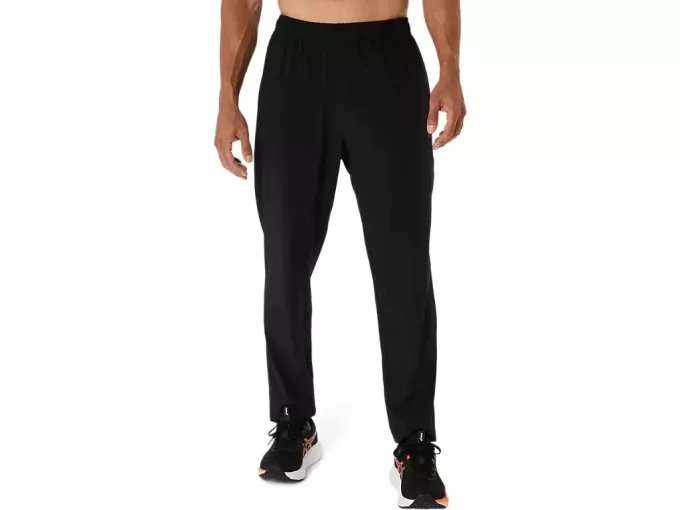 ASICS GEWEBTE HOSE MIT SPIRALE-STICKEREI ASICS GEWEBTE HOSE MIT SPIRALE-STICKEREI
