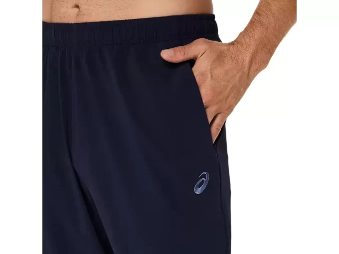 ASICS GEWEBTE HOSE MIT SPIRALE-STICKEREI ASICS GEWEBTE HOSE MIT SPIRALE-STICKEREI