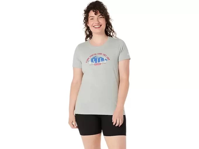 ASICS GSG 77 RETRO KURZARM-T-SHIRT