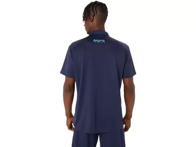 ASICS HEX GRAPHIC DRY POLOSHIRTS ASICS HEX GRAPHIC DRY POLOSHIRTS