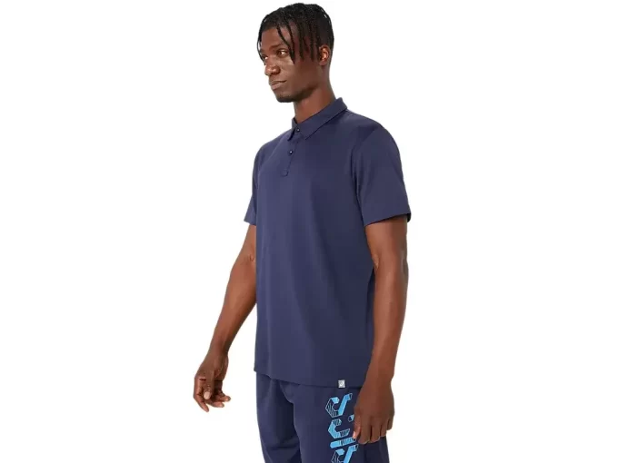 ASICS HEX GRAPHIC DRY POLOSHIRTS ASICS HEX GRAPHIC DRY POLOSHIRTS