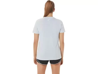 ASICS HIBISCUS SLOGAN CREW FÜR DAMEN