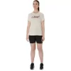 ASICS KURZARM-T-SHIRT MIT BLUMENSLOGAN FÜR DAMEN ASICS KURZARM-T-SHIRT MIT BLUMENSLOGAN FÜR DAMEN