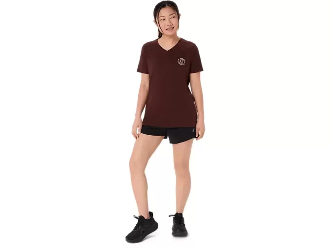 ASICS NATURE V-AUSSCHNITT KURZARM-T-SHIRT FÜR DAMEN ASICS NATURE V-AUSSCHNITT KURZARM-T-SHIRT FÜR DAMEN