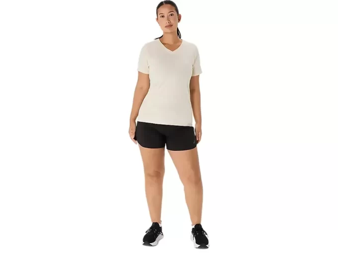 ASICS NATURE V-AUSSCHNITT KURZARM-T-SHIRT FÜR DAMEN ASICS NATURE V-AUSSCHNITT KURZARM-T-SHIRT FÜR DAMEN