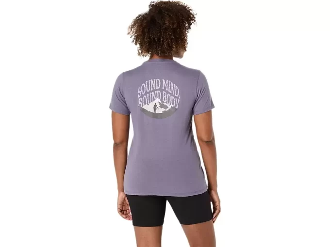 ASICS NATURE V-AUSSCHNITT KURZARM-T-SHIRT FÜR DAMEN ASICS NATURE V-AUSSCHNITT KURZARM-T-SHIRT FÜR DAMEN