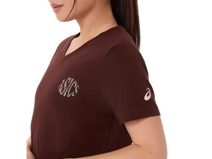 ASICS NATURE V-AUSSCHNITT KURZARM-T-SHIRT FÜR DAMEN ASICS NATURE V-AUSSCHNITT KURZARM-T-SHIRT FÜR DAMEN