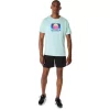 ASICS RETRO SUNSET KURZARM-T-SHIRT ASICS RETRO SUNSET KURZARM-T-SHIRT