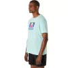 ASICS RETRO SUNSET KURZARM-T-SHIRT ASICS RETRO SUNSET KURZARM-T-SHIRT