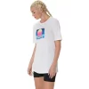 ASICS RETRO SUNSET KURZARM-T-SHIRT ASICS RETRO SUNSET KURZARM-T-SHIRT