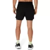ASICS SILBERNE 2N1 5IN KURZE ASICS SILBERNE 2N1 5IN KURZE