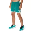 ASICS SILBERNE 2N1 5IN KURZE ASICS SILBERNE 2N1 5IN KURZE