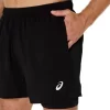 ASICS SILBERNE 2N1 5IN KURZE ASICS SILBERNE 2N1 5IN KURZE