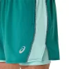 ASICS SILBERNE 2N1 5IN KURZE ASICS SILBERNE 2N1 5IN KURZE