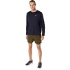 ASICS SILBERNE 2N1 5IN KURZE ASICS SILBERNE 2N1 5IN KURZE