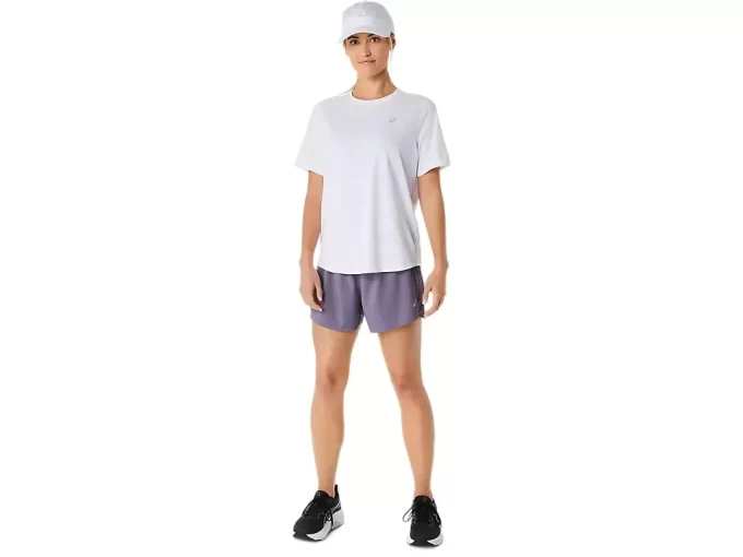 ASICS SILBERNE 4IN KURZE