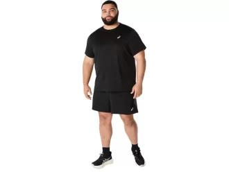 ASICS SILBERNES KURZARM-OBERTEIL