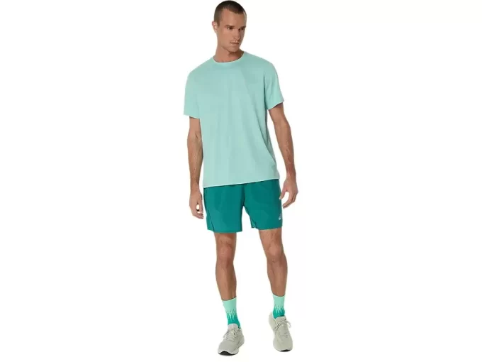 ASICS SILBERNES KURZARM-OBERTEIL ASICS SILBERNES KURZARM-OBERTEIL