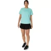 ASICS SILBERNES KURZARM-OBERTEIL ASICS SILBERNES KURZARM-OBERTEIL