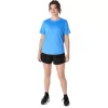 ASICS SILBERNES KURZARM-OBERTEIL ASICS SILBERNES KURZARM-OBERTEIL