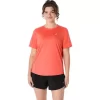 ASICS SILBERNES KURZARM-OBERTEIL ASICS SILBERNES KURZARM-OBERTEIL