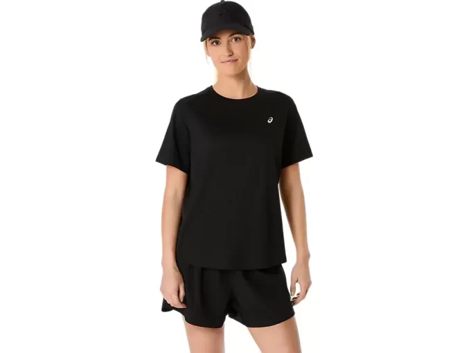 ASICS SILBERNES KURZARM-OBERTEIL ASICS SILBERNES KURZARM-OBERTEIL