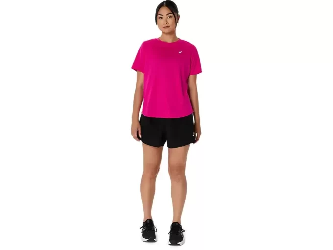 ASICS SILBERNES KURZARM-OBERTEIL ASICS SILBERNES KURZARM-OBERTEIL