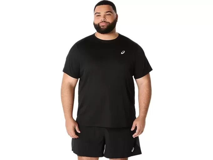 ASICS SILBERNES KURZARM-OBERTEIL ASICS SILBERNES KURZARM-OBERTEIL