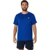 ASICS SILBERNES KURZARM-OBERTEIL ASICS SILBERNES KURZARM-OBERTEIL