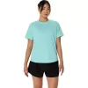ASICS SILBERNES KURZARM-OBERTEIL ASICS SILBERNES KURZARM-OBERTEIL